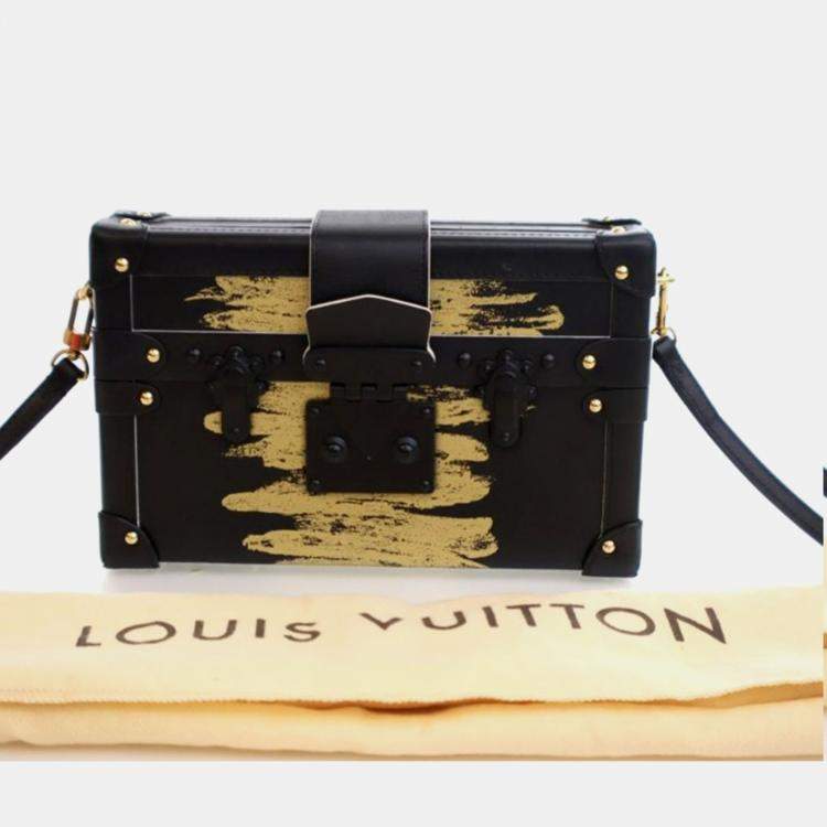 Pre Owned Louis Vuitton Golden Light Petite Malle