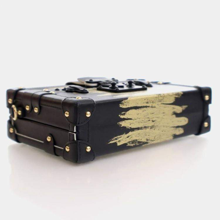 Pre Owned Louis Vuitton Golden Light Petite Malle