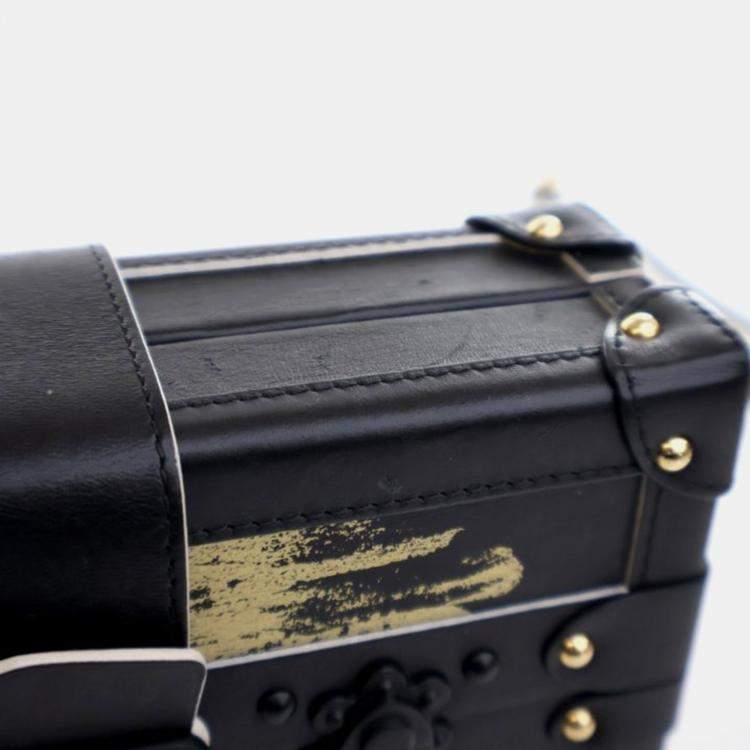 Pre Owned Louis Vuitton Golden Light Petite Malle