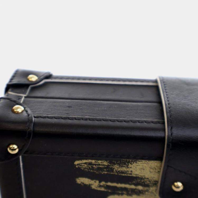 Pre Owned Louis Vuitton Golden Light Petite Malle