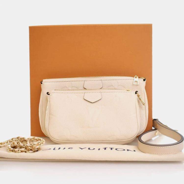Pre Owned Louis Vuitton Monogram Empreinte Multi Pochette Accessoires