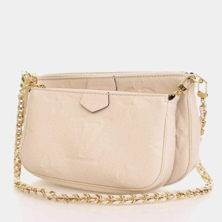 Pre Owned Louis Vuitton Monogram Empreinte Multi Pochette Accessoires