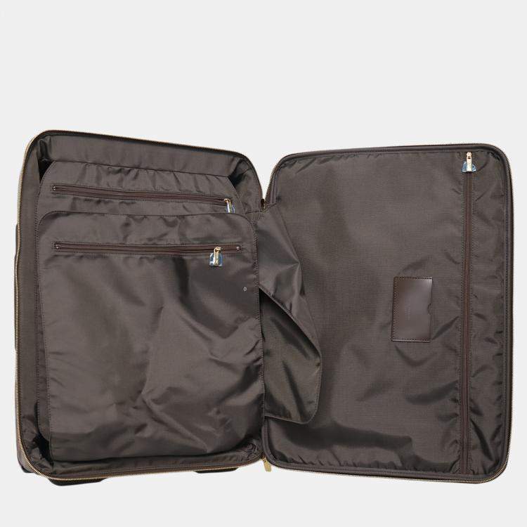 Pre Owned Louis Vuitton Damier Ebene Pegase 55 Cabin Suitcase