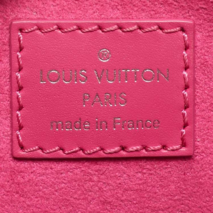 مملوكة مسبقًا Louis Vuitton Alma Nano Hot Pink Epi Leather Satchel