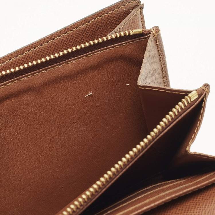 Pre Owned Louis Vuitton Sarah Monogram Canvas Continental Wallet