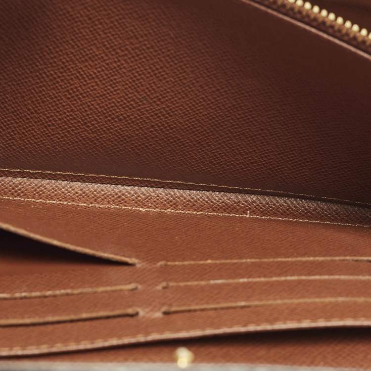 Pre Owned Louis Vuitton Sarah Monogram Canvas Continental Wallet
