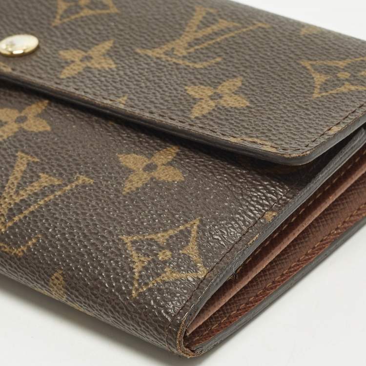 Pre Owned Louis Vuitton Sarah Monogram Canvas Continental Wallet