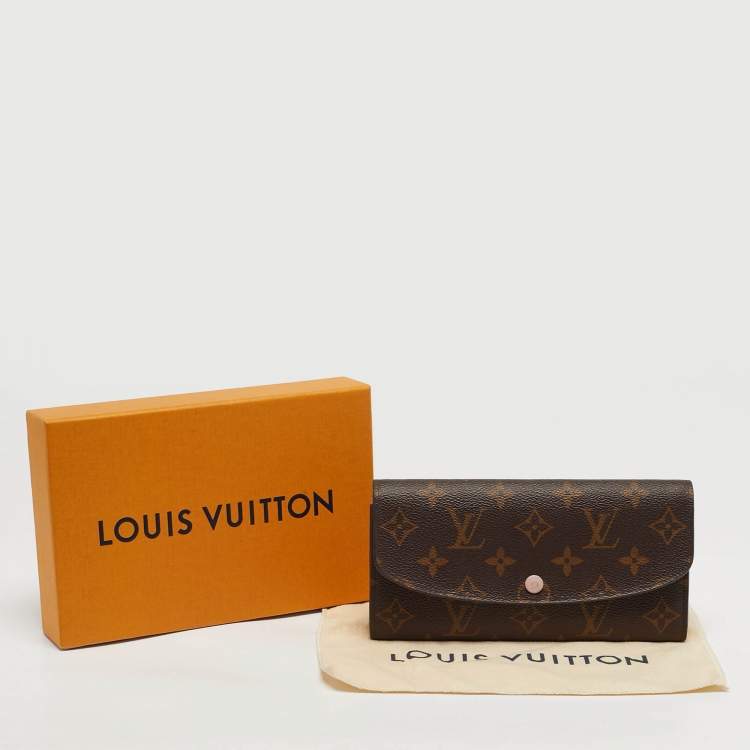 Pre Owned Louis Vuitton Emilie Monogram Canvas Wallet