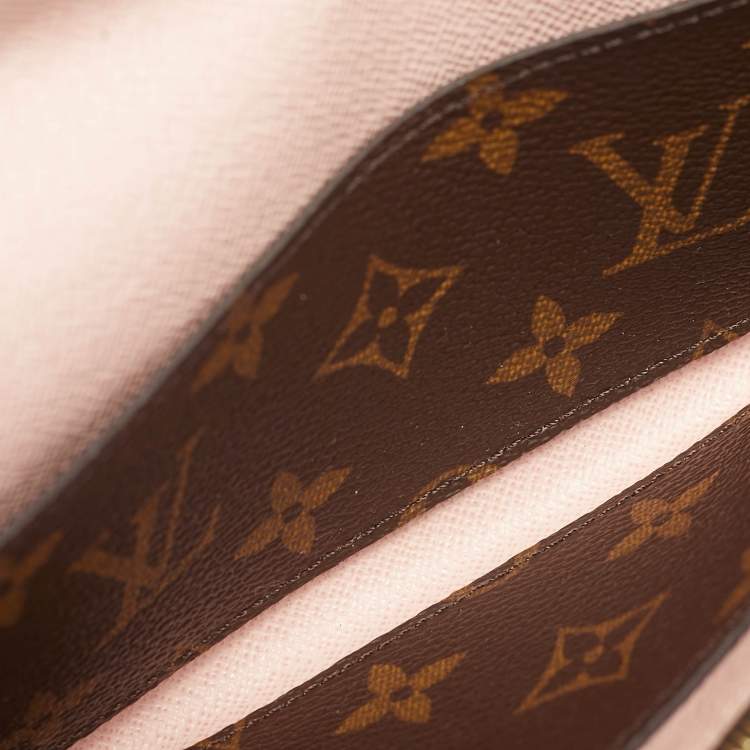 Pre Owned Louis Vuitton Emilie Monogram Canvas Wallet