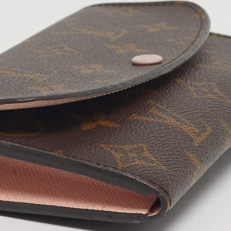 Pre Owned Louis Vuitton Emilie Monogram Canvas Wallet