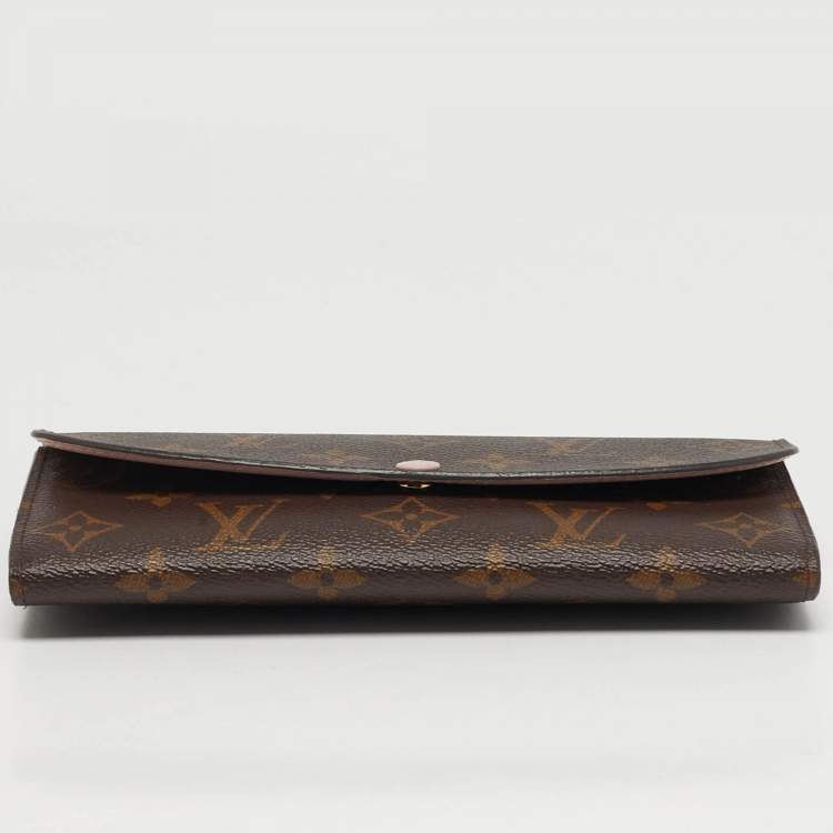 Pre Owned Louis Vuitton Emilie Monogram Canvas Wallet