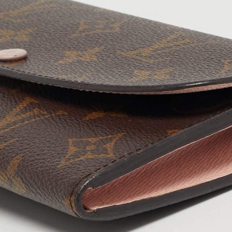 Pre Owned Louis Vuitton Emilie Monogram Canvas Wallet