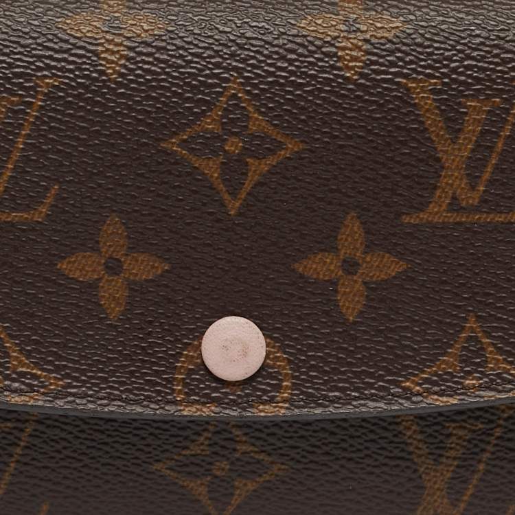 Pre Owned Louis Vuitton Emilie Monogram Canvas Wallet