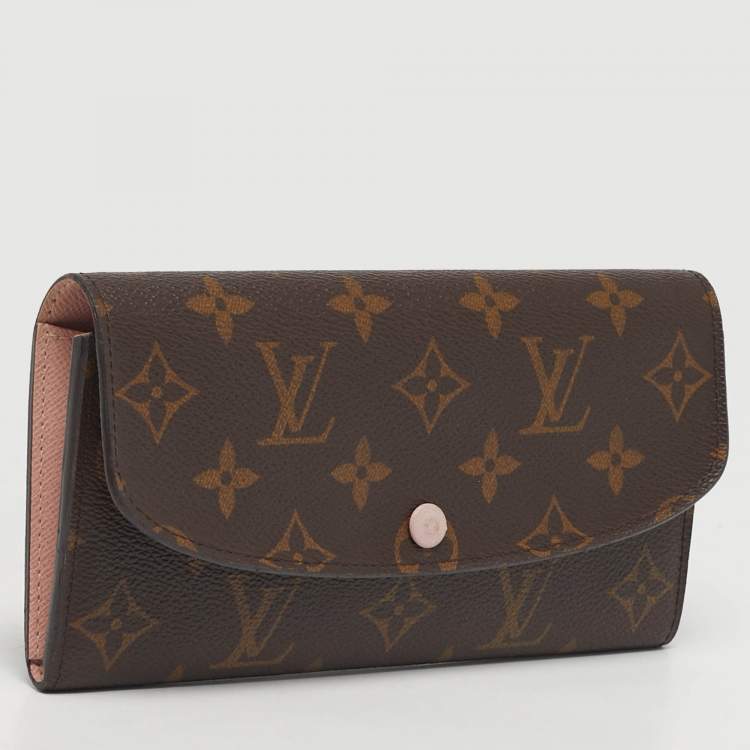 Pre Owned Louis Vuitton Emilie Monogram Canvas Wallet