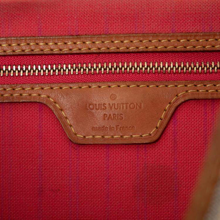 مملوكة مسبقًا Louis Vuitton White Damier Azur Delightful PM