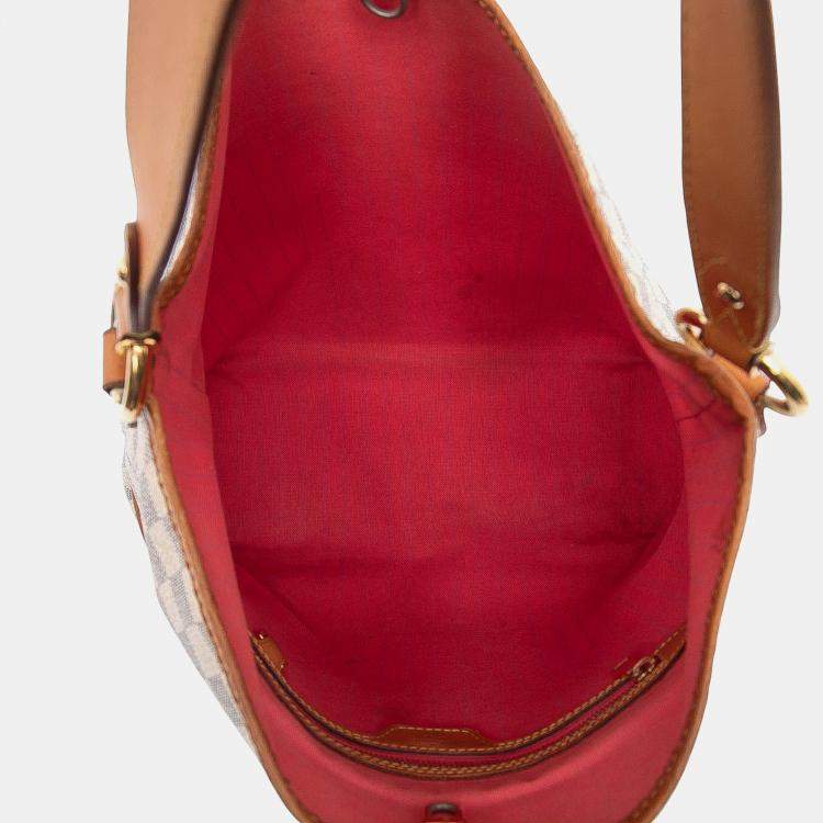 مملوكة مسبقًا Louis Vuitton White Damier Azur Delightful PM