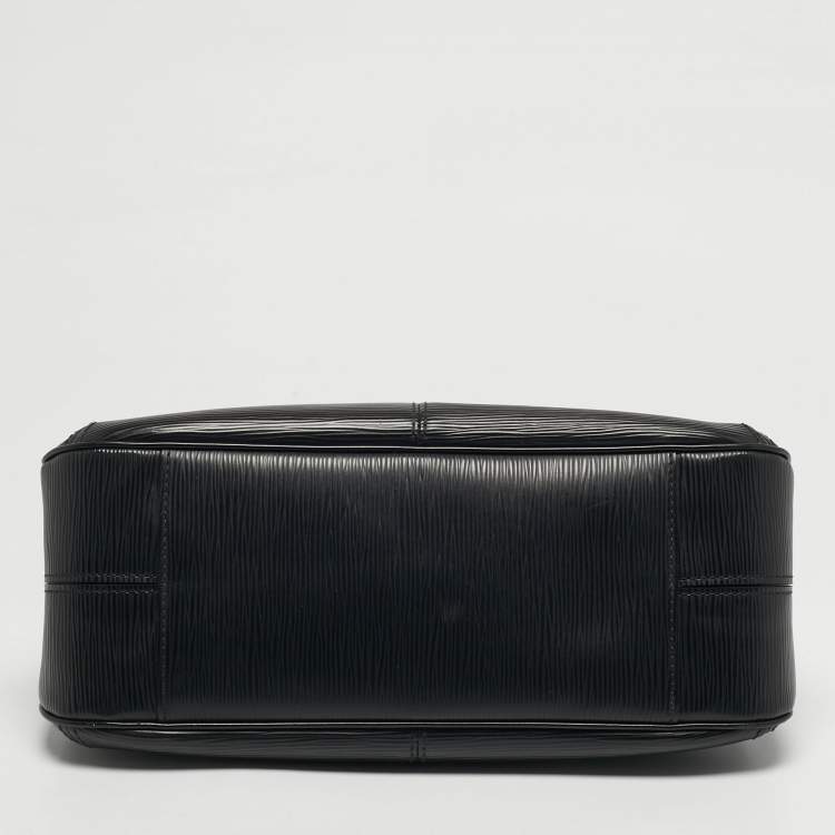 Pre Owned Louis Vuitton Turenne PM Black Epi Leather Bag