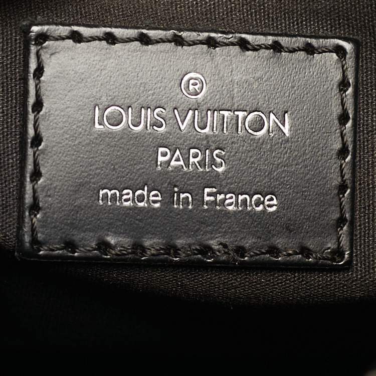 Pre Owned Louis Vuitton Turenne PM Black Epi Leather Bag