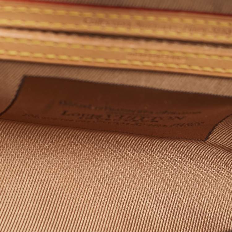 Pre Owned Louis Vuitton Fleur de Jais Manege Black/Monogram Canvas and Leather Limited Edition Clutch