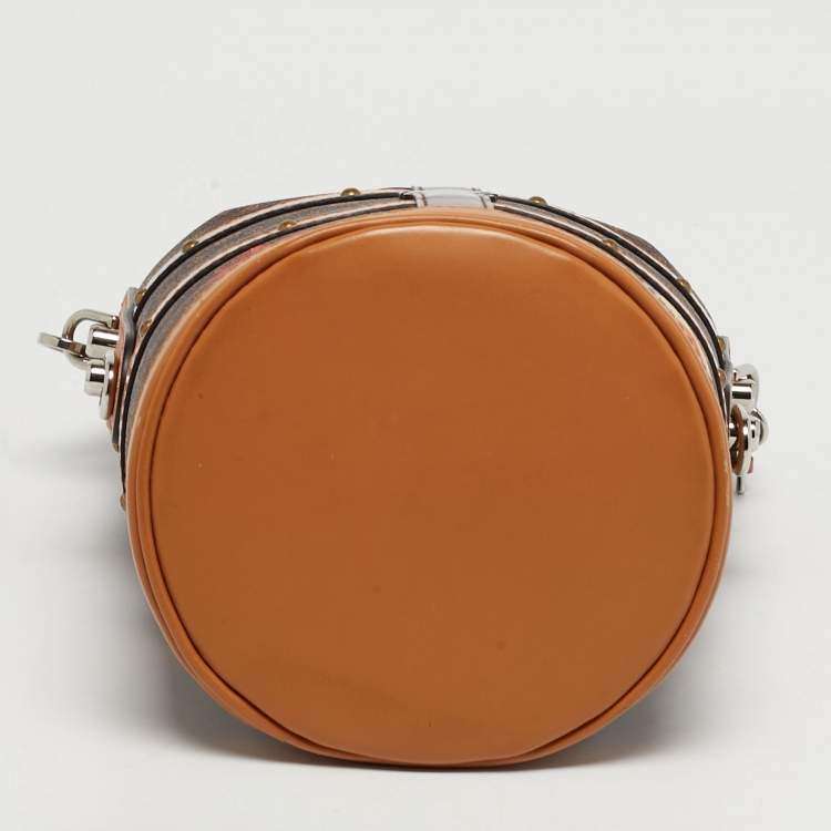 Pre Owned Louis Vuitton Time Trunk Monogram Canvas Duffle Bag