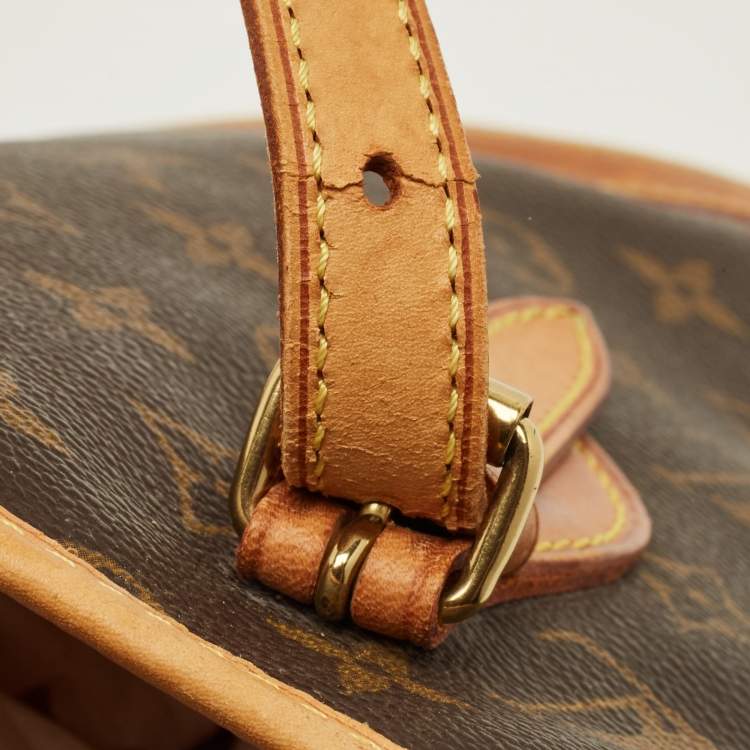 Pre Owned Louis Vuitton Petit Bucket Monogram Canvas Bag