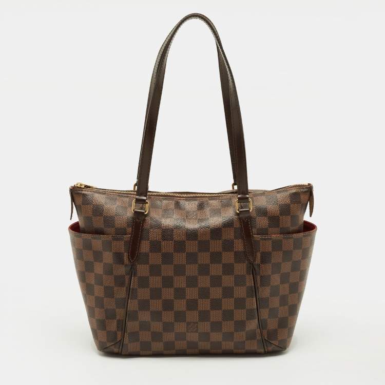 Pre Owned Louis Vuitton Totally PM Damier Ebene Canvas Bag