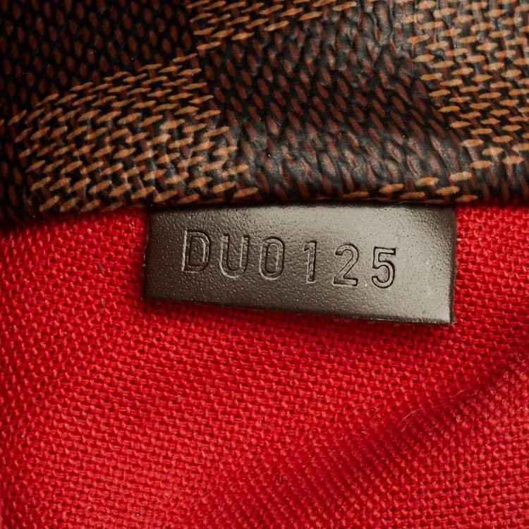 Pre Owned Louis Vuitton Totally PM Damier Ebene Canvas Bag