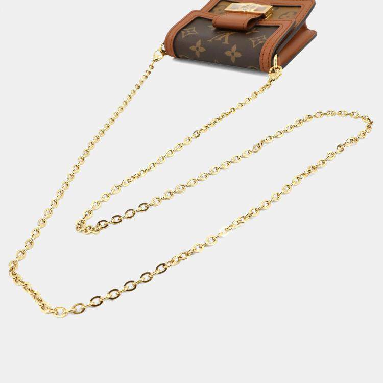 Pre Owned Louis Vuitton Dauphine BB Monogram Reverse Canvas Bumbag