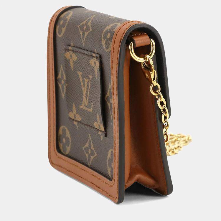 Pre Owned Louis Vuitton Dauphine BB Monogram Reverse Canvas Bumbag