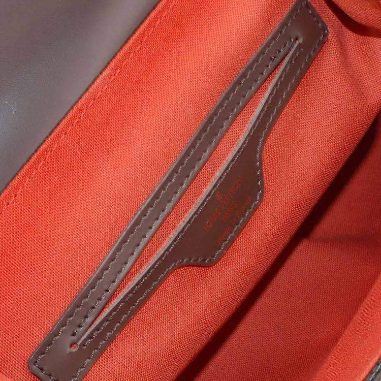 Pre Owned Louis Vuitton Soho Ebene Damier Canvas Backpack