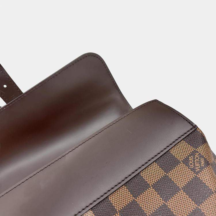 Pre Owned Louis Vuitton Soho Ebene Damier Canvas Backpack