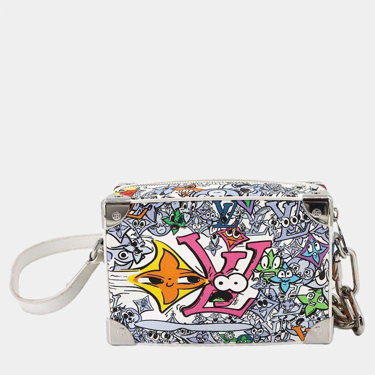 Pre Owned Louis Vuitton Mini Soft Trunk Multicolor Monogram Canvas Shoulder Bag