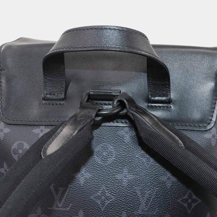 مملوكة مسبقًا Louis Vuitton Trio Backpack Black Monogram Eclipse Canvas Backpack