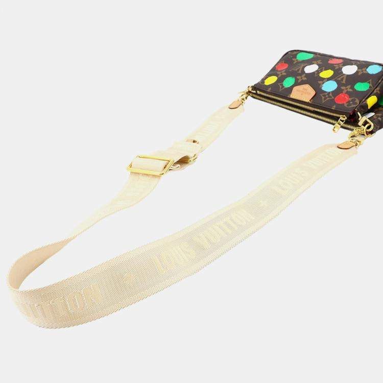 Pre Owned Louis Vuitton Multi Pochette Accessoires Multicolor Monogram Canvas Shoulder Bag