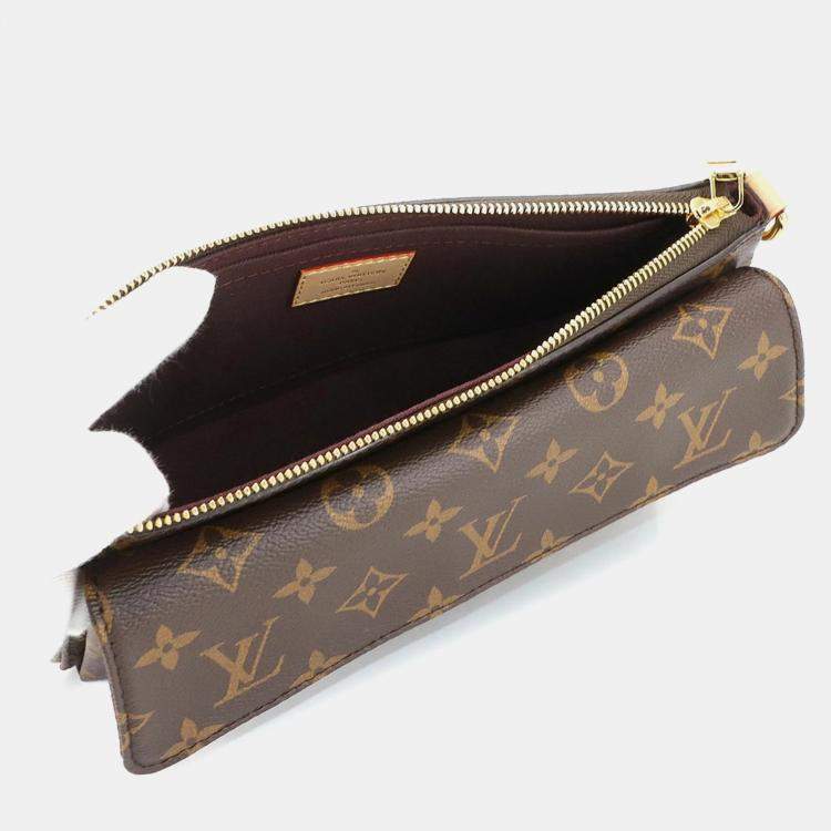 Pre Owned Louis Vuitton Viva Cite Brown Monogram Canvas Shoulder Bag