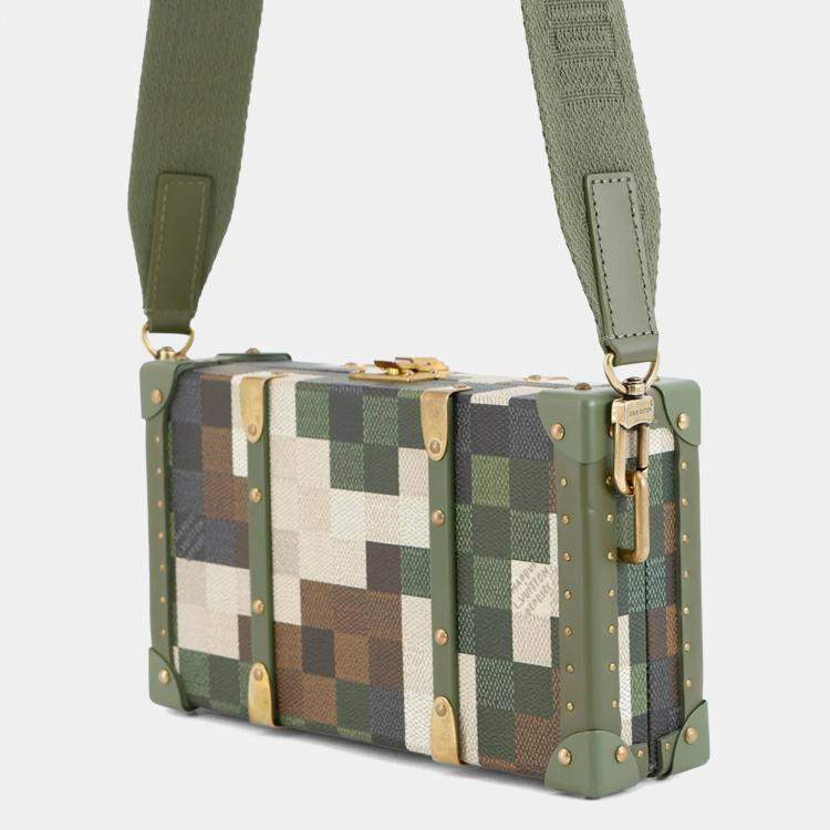 Pre Owned Louis Vuitton Damier Damouflage Neo Wallet Trunk Shoulder Bag