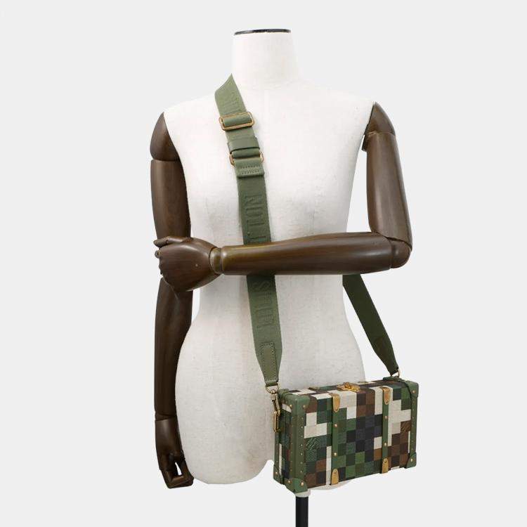 Pre Owned Louis Vuitton Damier Damouflage Neo Wallet Trunk Shoulder Bag