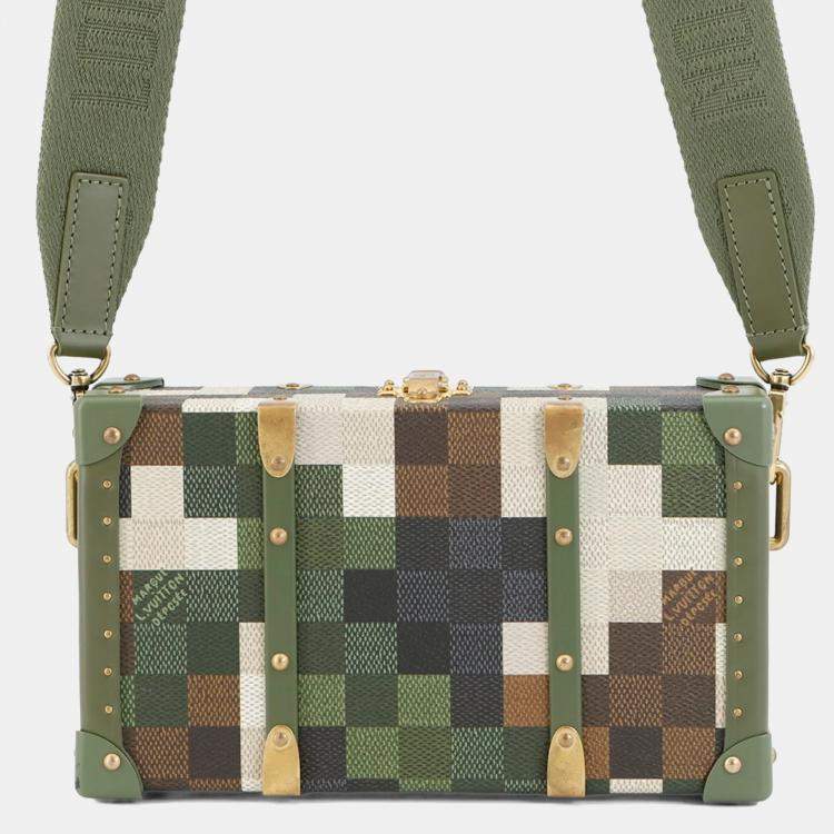 Pre Owned Louis Vuitton Damier Damouflage Neo Wallet Trunk Shoulder Bag