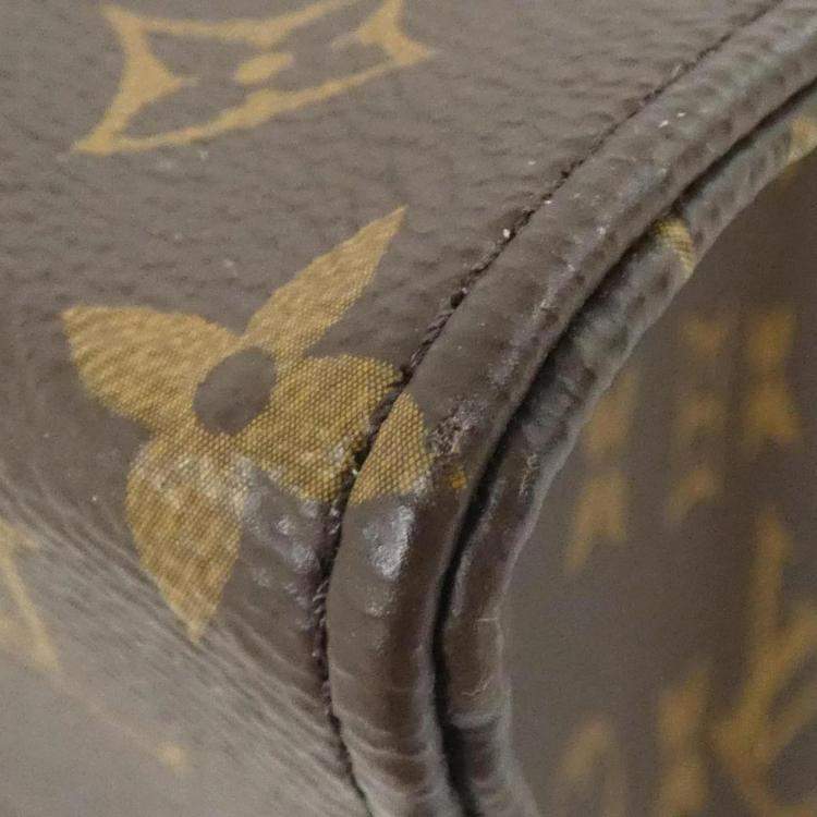 Pre Owned Louis Vuitton OnTheGo Brown Monogram Canvas Tote Bag
