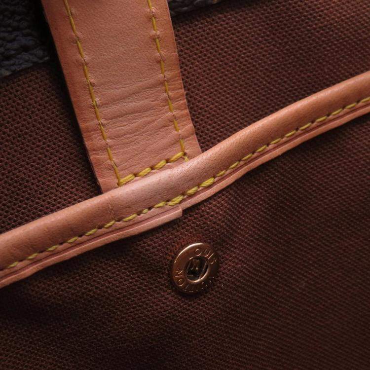 Pre Owned Louis Vuitton Panda Vavin PM Brown Monogram Canvas Shoulder Bag