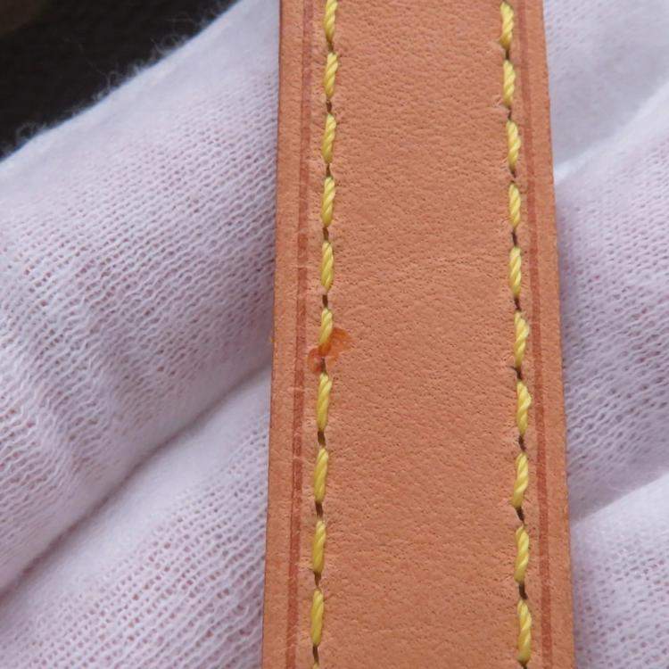 Pre Owned Louis Vuitton Panda Vavin PM Brown Monogram Canvas Shoulder Bag