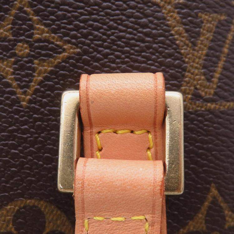 Pre Owned Louis Vuitton Panda Vavin PM Brown Monogram Canvas Shoulder Bag