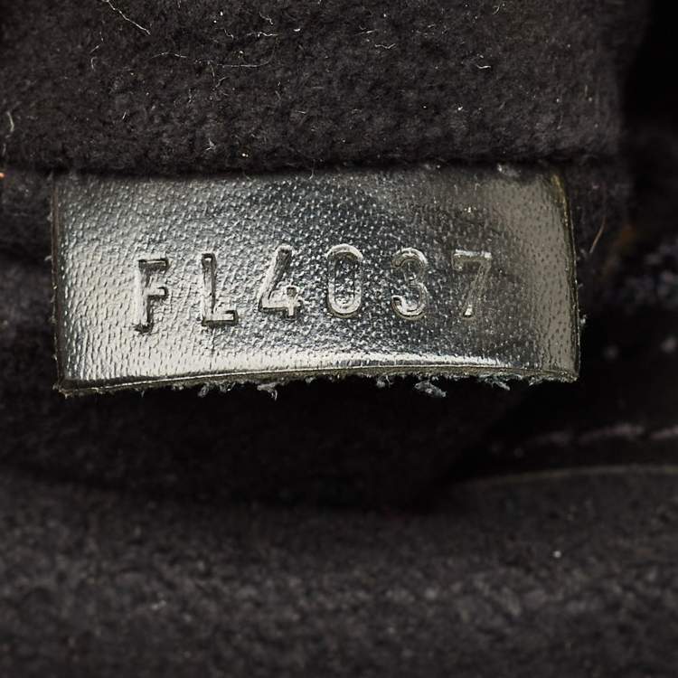 Pre Owned Louis Vuitton Mirage Griet Black Monogram Canvas Limited Edition Bag