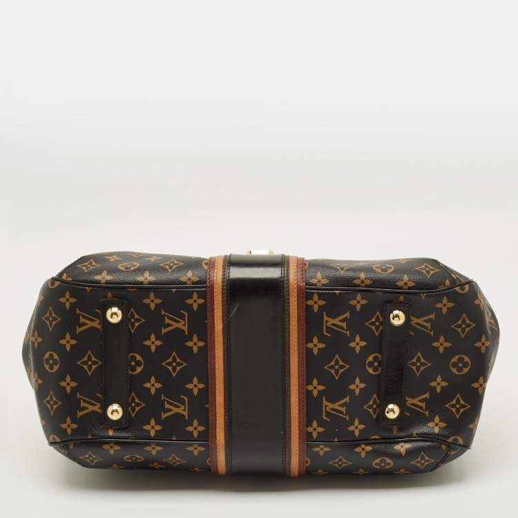 Pre Owned Louis Vuitton Mirage Griet Black Monogram Canvas Limited Edition Bag