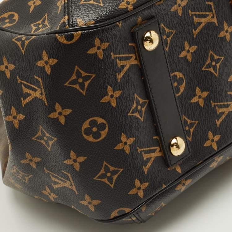 Pre Owned Louis Vuitton Mirage Griet Black Monogram Canvas Limited Edition Bag