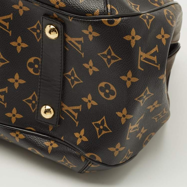 Pre Owned Louis Vuitton Mirage Griet Black Monogram Canvas Limited Edition Bag