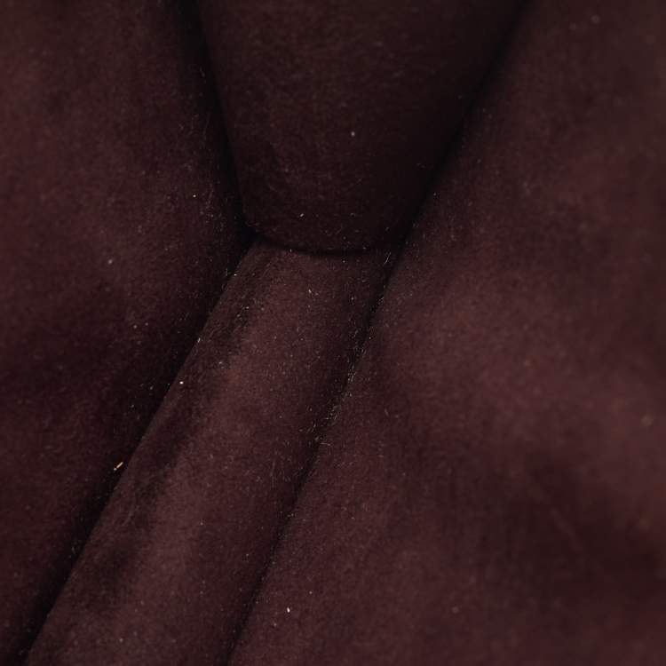 Pre Owned Louis Vuitton Monceau BB Amarante Vernis Bag