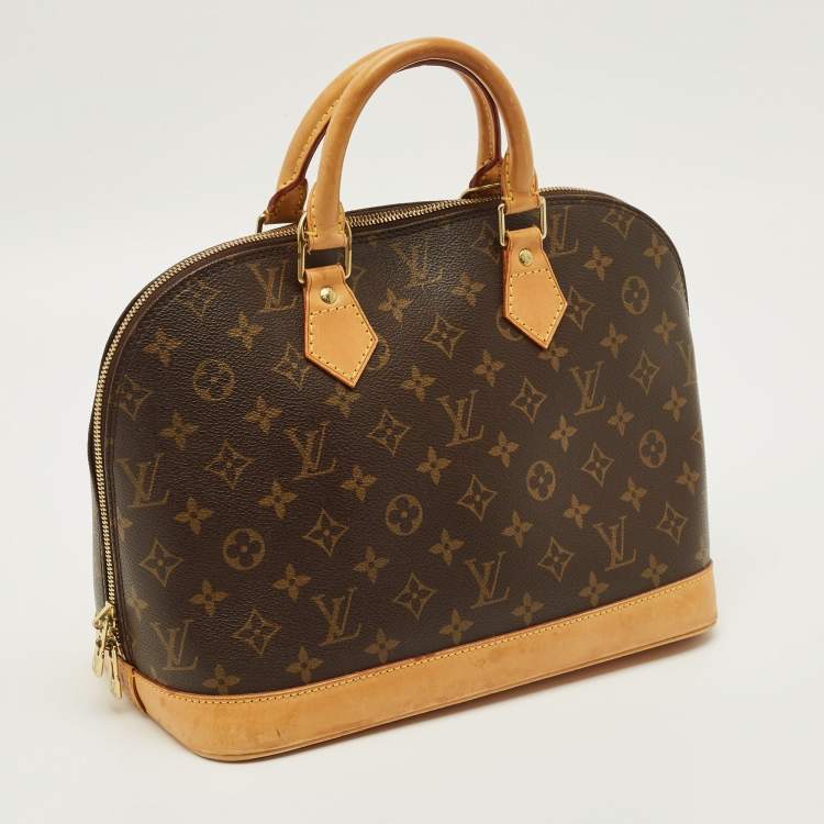 Pre Owned Louis Vuitton Alma PM Monogram Canvas Bag