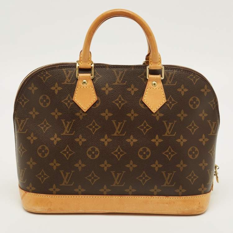 Pre Owned Louis Vuitton Alma PM Monogram Canvas Bag
