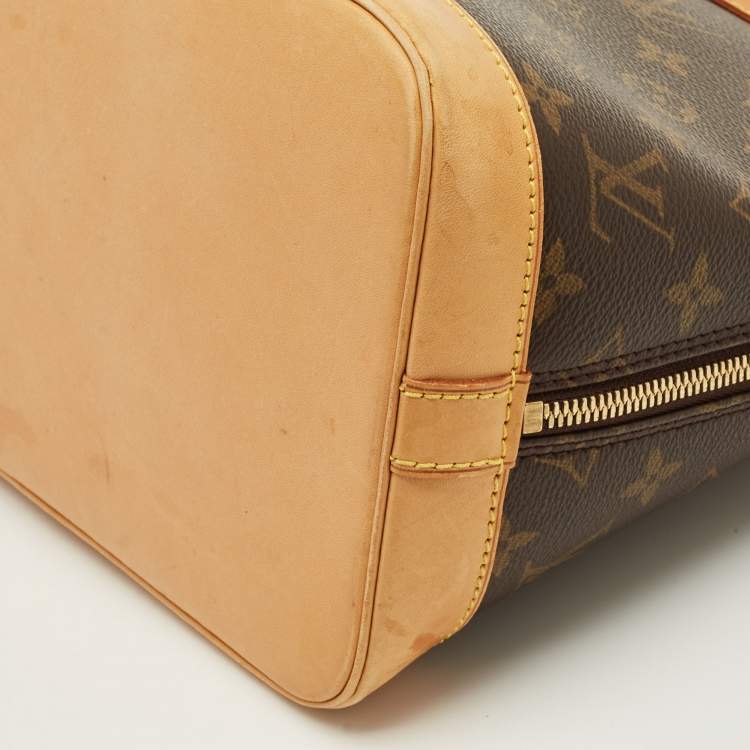 Pre Owned Louis Vuitton Alma PM Monogram Canvas Bag